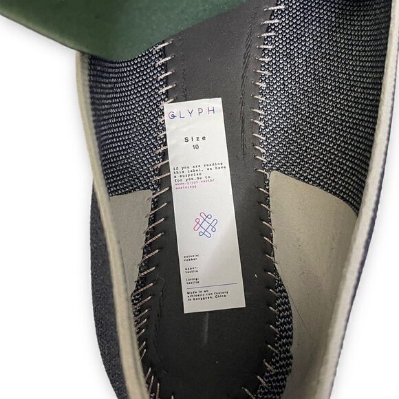 Glyph Knit Flat in Marlin Navy Blue Machine Washable - Picture 9 of 12